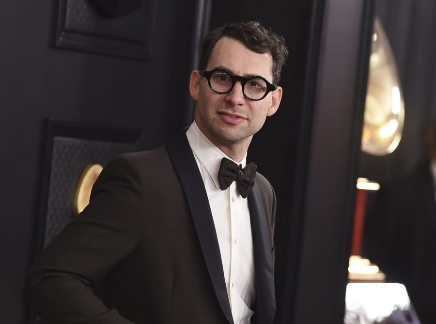 Jack Antonoff arrives at the 62nd annual Grammy Awards on Jan. 26, 2020, in Los Angeles.