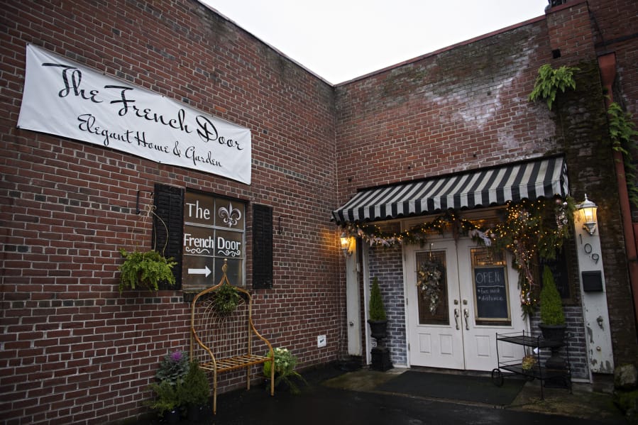 The French Door, tucked inside one of downtown Vancouver&#039;s historical buildings on Mill Plain Blvd., beckons shoppers inside for fabulous finds.