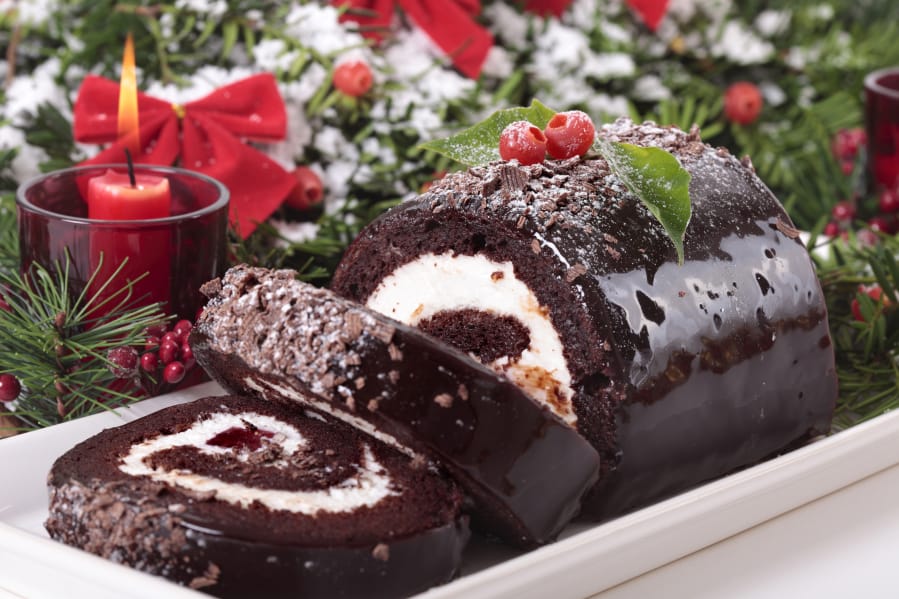 The yule log can be done deliciously.