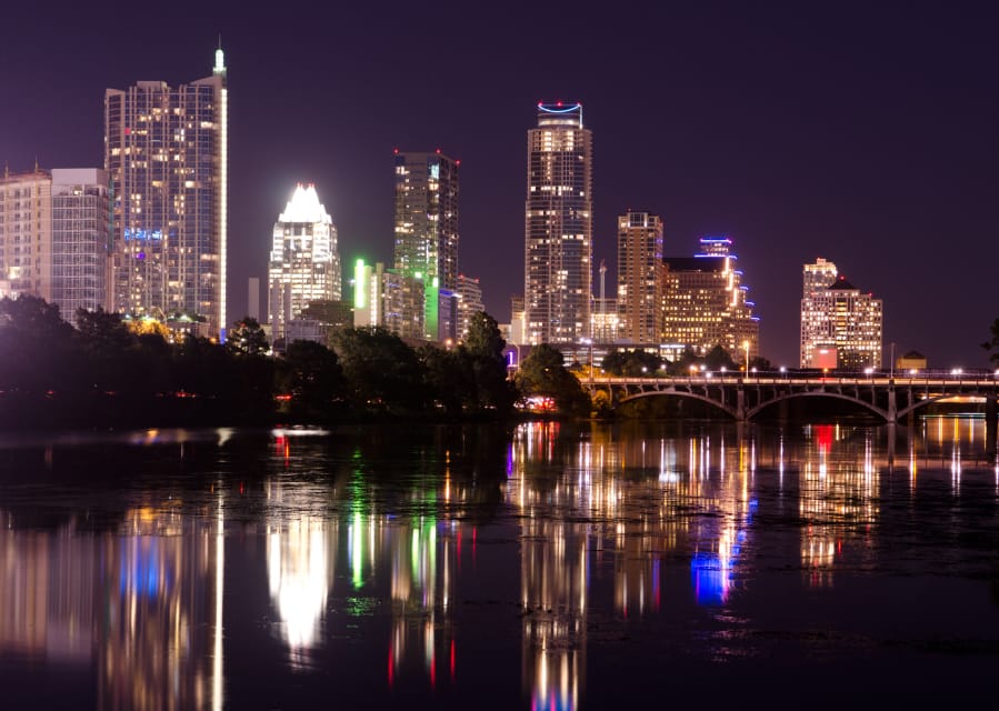 Austin, Texas by night.