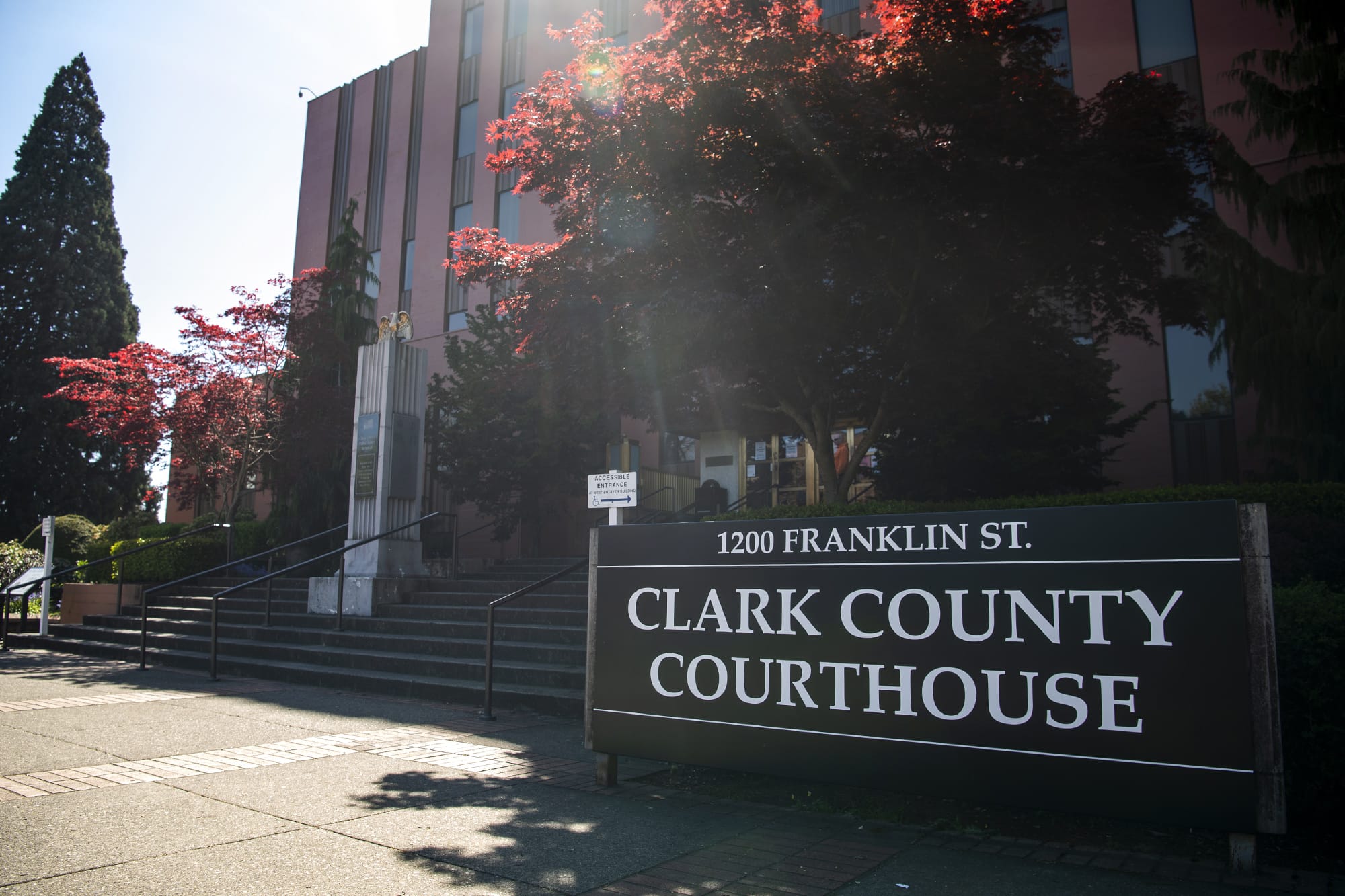 The Clark County Courthouse.