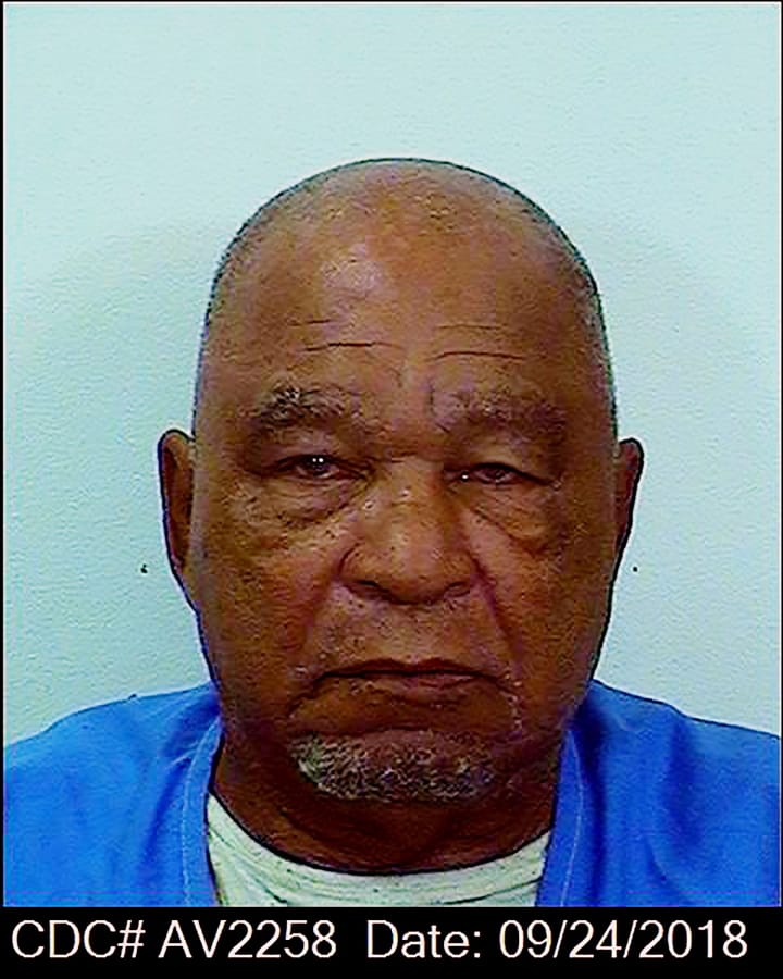 This Sept. 24, 2018, booking photo provided by the California Department of Corrections shows Samuel Little. Little, the man authorities say was the most prolific serial killer in U.S. history, has died. He was 80. California corrections department spokeswoman Vicky Waters said Little died Wednesday, Dec. 30, 2020. He had been serving a life sentence at a California prison since being convicted of three counts of murder in 2013.