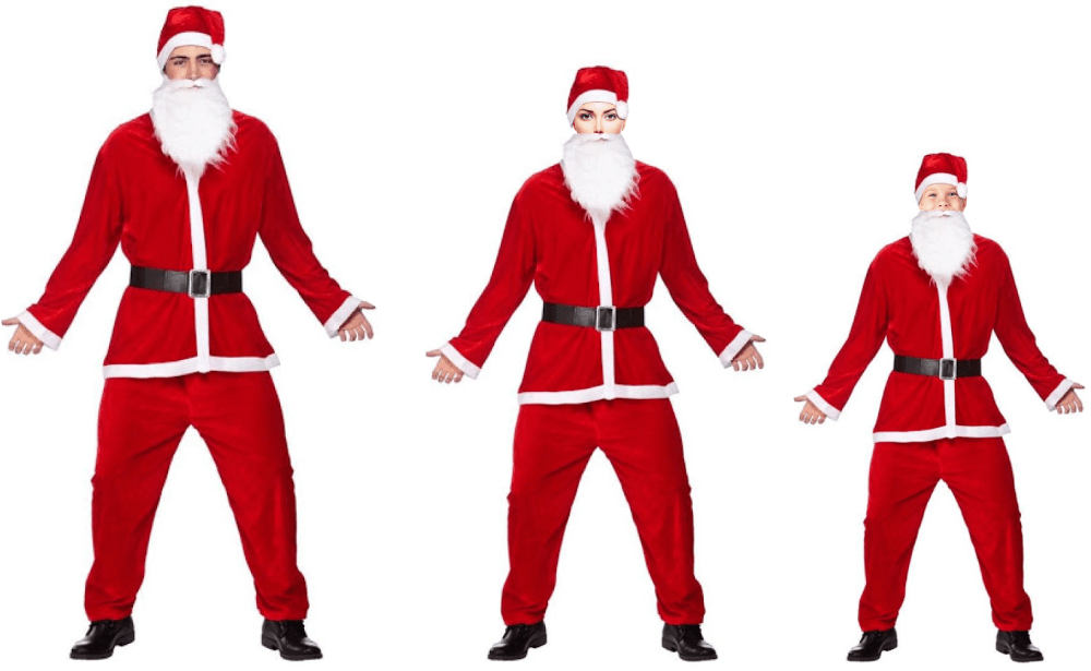 Why Racing offered entrants in the Santa's Posse Virtual 5K a full Santa suit (Why Racing photo)