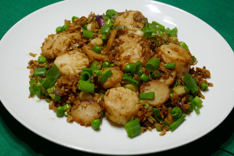 Scallop Fried Rice.