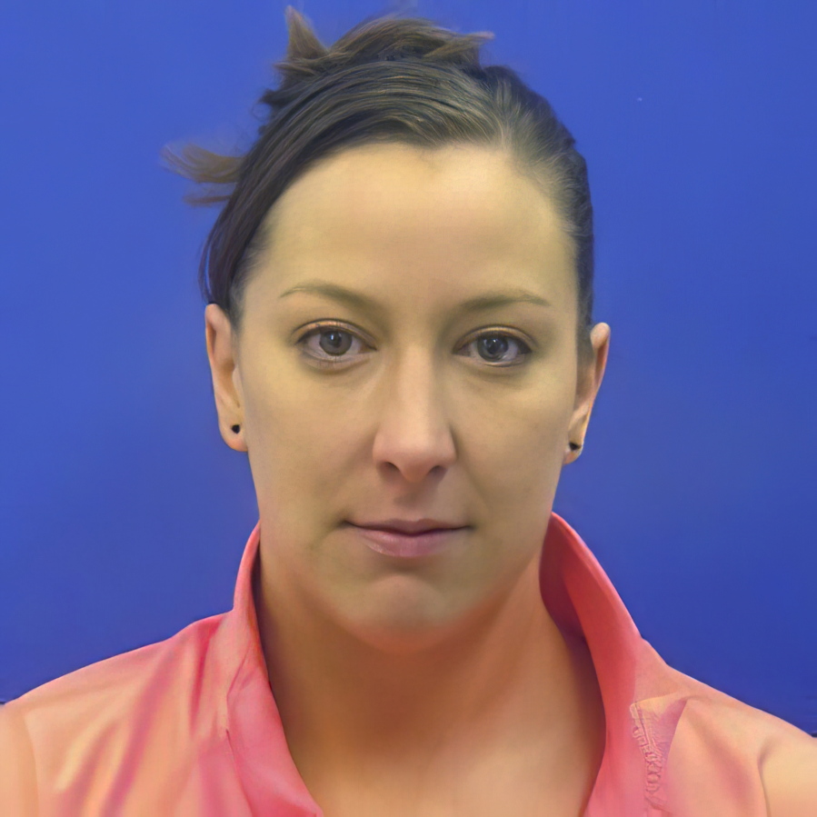 This driver&#039;s license photo from the Maryland Motor Vehicle Administration (MVA), provided to AP by the Calvert County Sheriff&#039;Aos Office, shows Ashli Babbitt. Babbitt was fatally shot by an employee of the Capitol Police inside the U.S. Capitol building in Washington on Wednesday, Jan. 6, 2021, while the rioters were moving toward the House chamber.