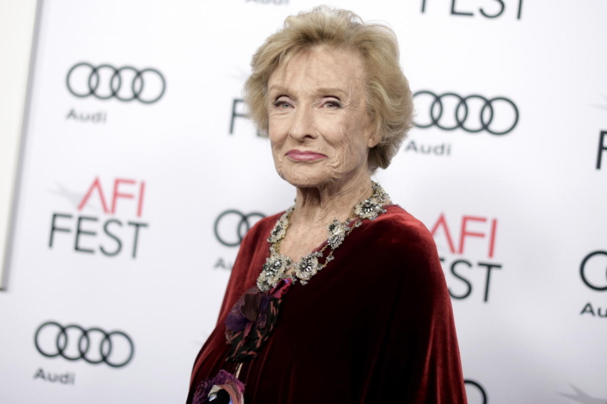 FILE - Cloris Leachman attends the premiere of &quot;The Comedian&quot; during the 2016 AFI Fest on Nov. 11, 2016, in Los Angeles. Leachman stars in the faith-based film &quot;I Can Only Imagine&quot; which has made over $22 million in just six days of release on a $7 million budget. Leachman, a character actor whose depth of talent brought her an Oscar for the &quot;The Last Picture Show&quot; and Emmys for her comedic work in &quot;The Mary Tyler Moore Show&quot; and other TV series, has died. She was 94.