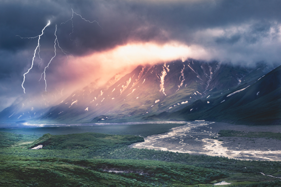 Because of ongoing climate change, thunderstorm frequency could triple in Alaska by the end of the century.