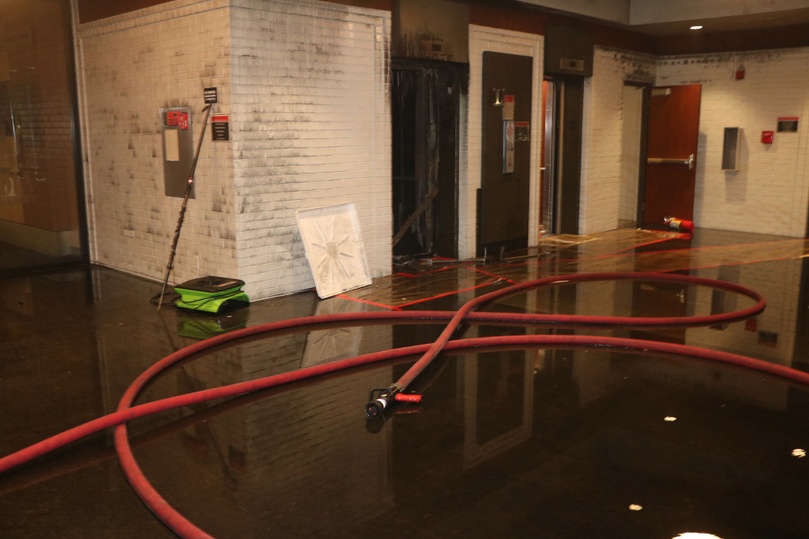 A Feb. 20 fire that started in an elevator car at the Murdock Building, 703 Broadway, was determined to be arson, according to the Vancouver Fire Marshal&#039;s Office. The blaze remains under investigation by the joint fire investigation team.