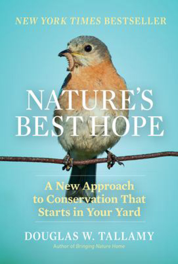 &quot;Nature&#039;s Best Hope: A New Approach to Conservation That Starts in Your Yard&quot; by Douglas W. Tallamy is the selection for the next Nature Lovers&#039; Book Club meeting on March 5.