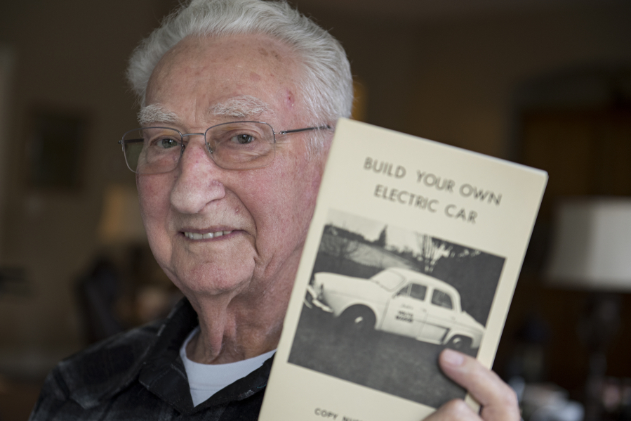 Jack Nugent wrote a booklet called &quot;Build Your Own Electric Car.&quot; (Amanda Cowan/The Columbian)