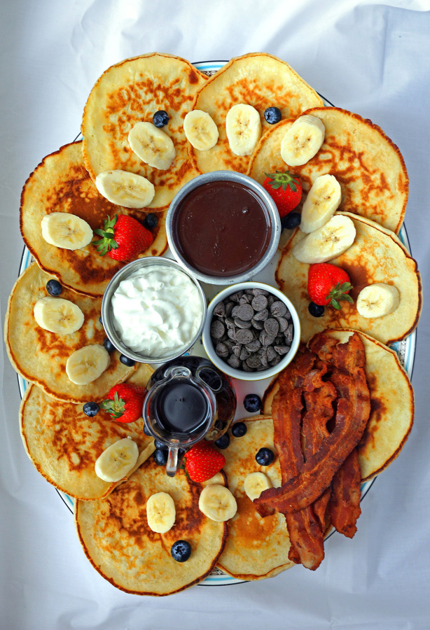 A pancake charcuterie. (Christian Gooden/St.
