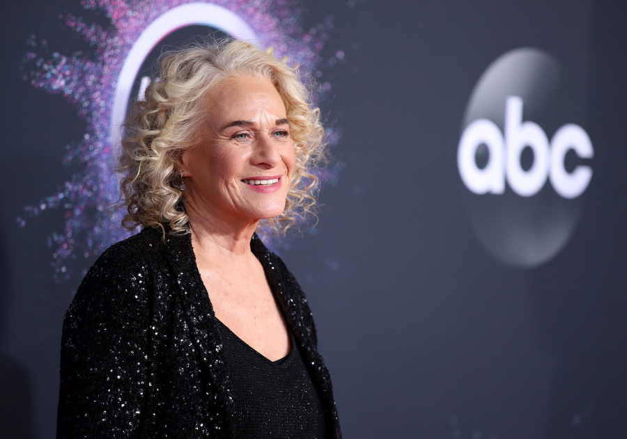 Carole King attends the 2019 American Music Awards at Microsoft Theater in Los Angeles.