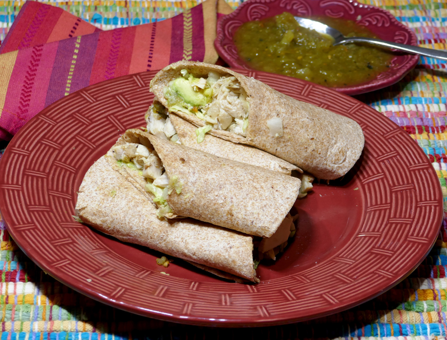 Baja Chicken Wrap (Linda Gassenheimer/TNS)