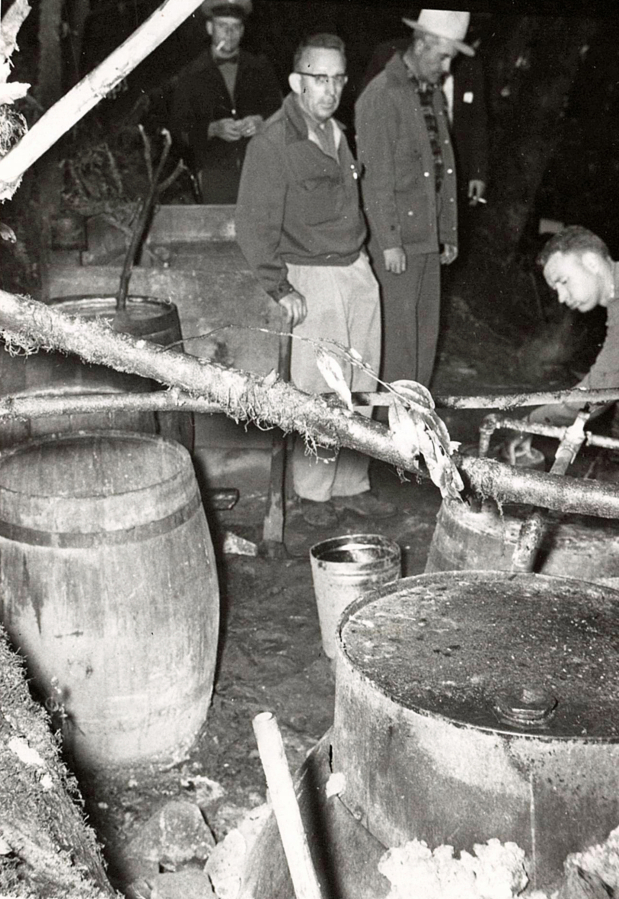 Mike Nettleton&#039;s father, center, was a liquor control officer in Southern Oregon - the kind of guy who brought the moonshine home to sample and whispered to his son: &quot;Shhh, not a word of this to your mother.&quot; Contributed by Mike Nettleton