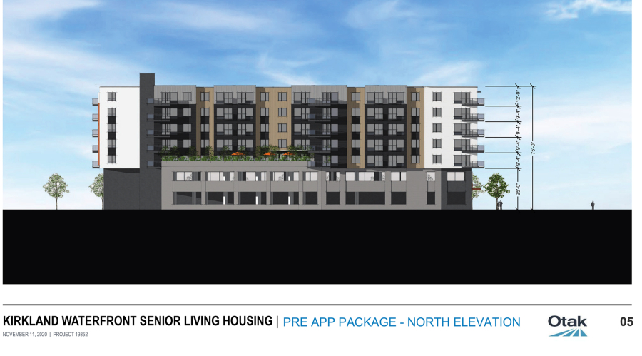 Kirkland Development plans to build a seven-story senior living building in downtown Vancouver. The developer formerly planned to build a storage facility but switched plans because of perceived higher demand for living space. Currently, it&#039;s envisioned the building will offer office space on its top floor and retail on the ground floor.