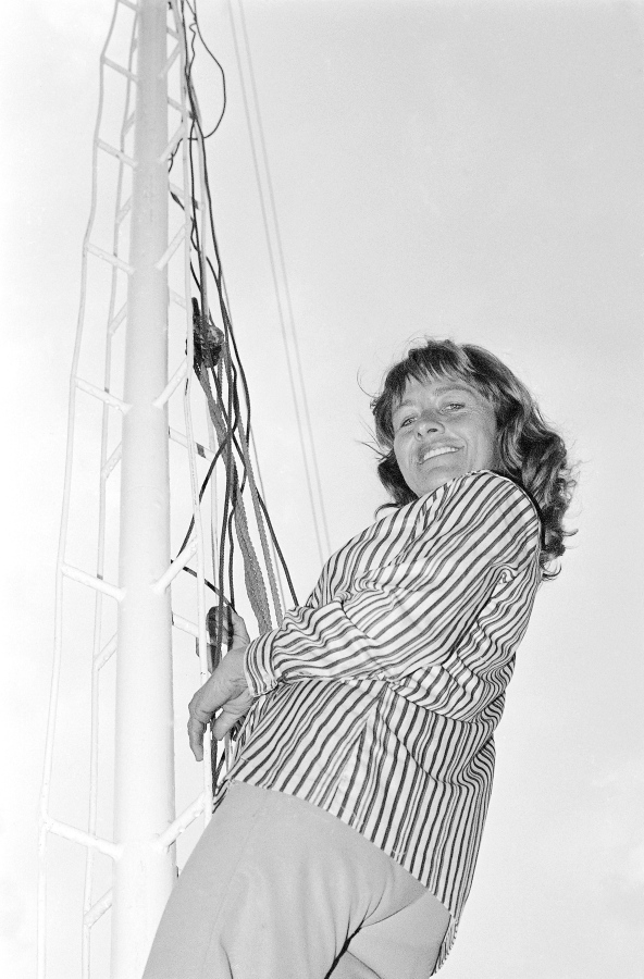 Carla Wallenda has no fear of flying in Pawtucket, Rhode Island on July 16, 1982. Carla Wallenda, a member of &quot;The Flying Wallendas&quot; high-wire act and the last surviving child of the famed troupe&#039;s founder, has died. Her family said she died Saturday, March 6, 2021 in Sarasota, Fla.
