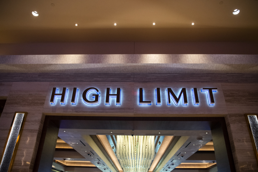 The High Limit room is pictured at ilani north of Vancouver on Monday afternoon, April 15, 2019.