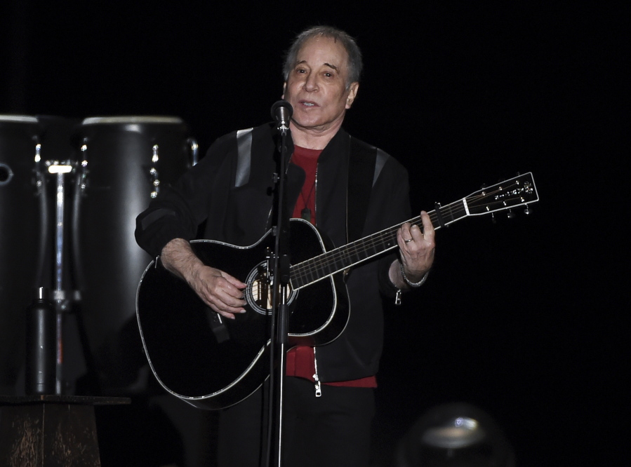 Paul Simon performs during the final stop of his Homeward Bound - The Farewell Tour on Sept. 22, 2018, in New York.