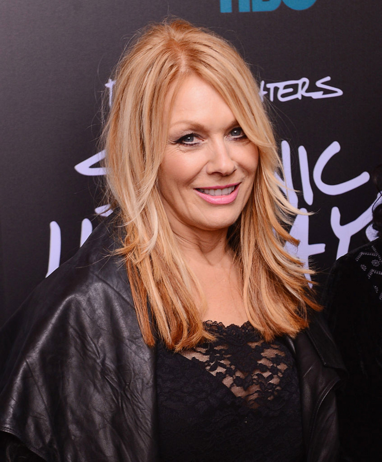 Musician Nancy Wilson of Heart attends The "Foo Fighters:  Sonic Highways" New York Premiere at Ed Sullivan Theater on October 14, 2014 in New York City.