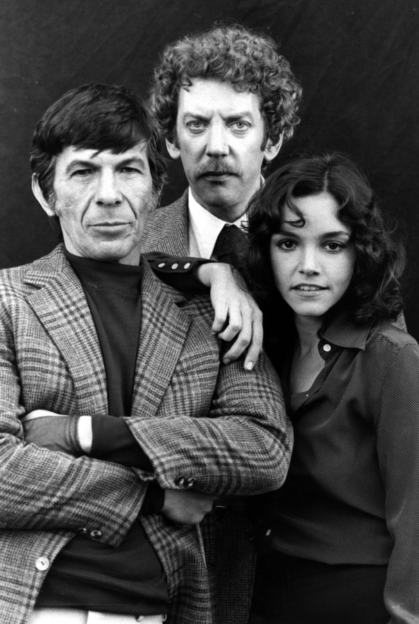 From left, actors Leonard Nimoy, Donald Sutherland and Brooke Adams, stars of the 1978 remake of "Invasion of the Body Snatchers." (Hulton Archive/Getty Images)