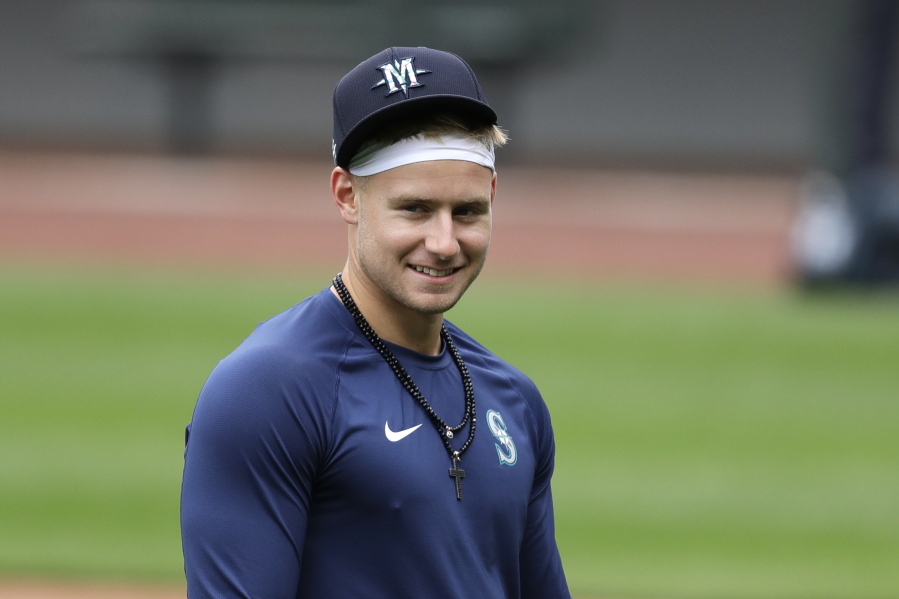 The Seattle Mariners called up touted outfield prospect Jarred Kelenic (pictured) and promising right-hander Logan Gilbert for their major league debuts before Seattle's home series opener against Cleveland at T-Mobile Park, manager Scott Servais confirmed Wednesday night.