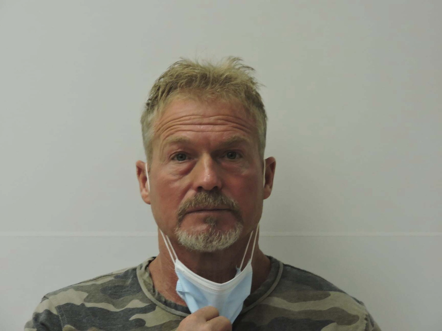 This photo provided by Chaffee County Sheriff's Office shows Barry Morphew.  Morphew was arrested in connection with the disappearance of his wife, Suzanne Morphew, as the result of an ongoing investigation that has so far involved over 135 searches across Colorado and the interviews of over 400 people in multiple states, Chaffee County Sheriff John Spezze said, Wednesday, May 5, 2021.