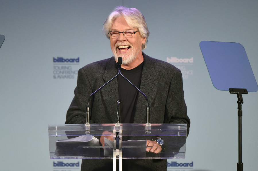 Musician Bob Seger speaks onstage during the 2015 Billboard Touring Awards at The Roosevelt Hotel on Nov. 19, 2015, in New York City.