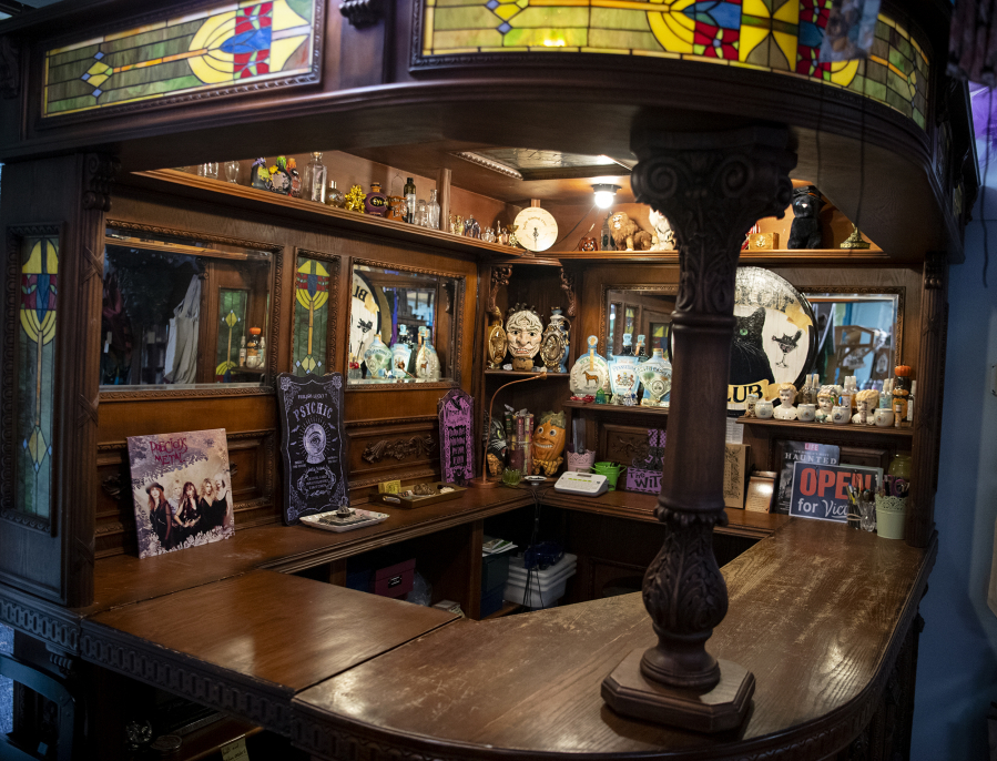 The antique bar at Love Potion Magickal Perfumerie in downtown Vancouver is lined with various trinkets and bottles. Few of the store's loyal shoppers know that owner Mara Fox used to be a guitarist in the rock band Precious Metal, which was recognized by Rolling Stone magazine.
