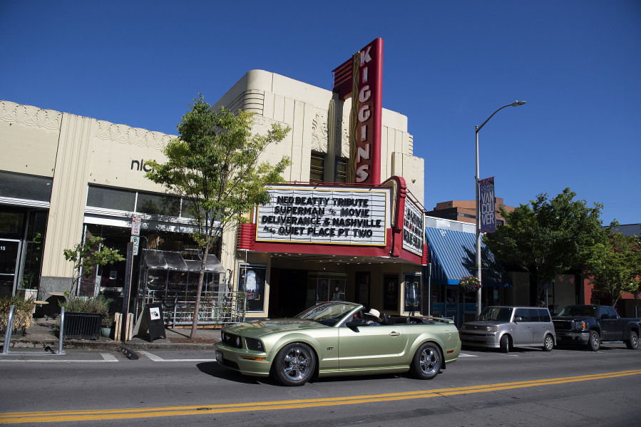 The Kiggins Theatre is open again to moviegoers, but it and similar businesses are counting on federal relief funds to help pay their bills.