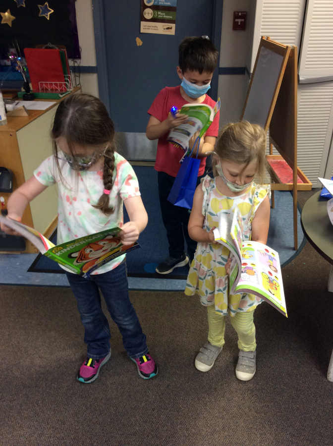 WASHOUGAL: Thanks to community support, pre-K students received a "Summer Learning, Summer Fun" packet to get them ready for school in the fall.