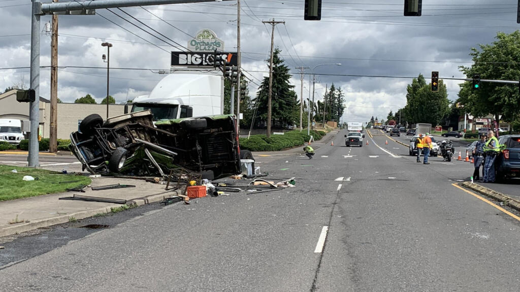 One person was killed and one was injured in a Tuesday morning crash on state Highway 503 in Orchards.