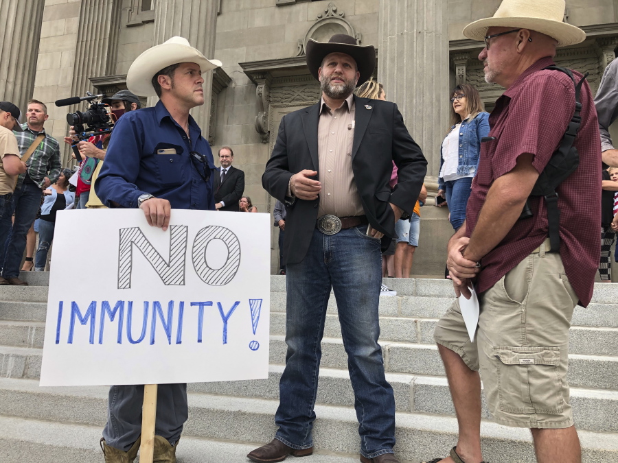 Ammon Bundy convicted in trespassing trial - The Columbian