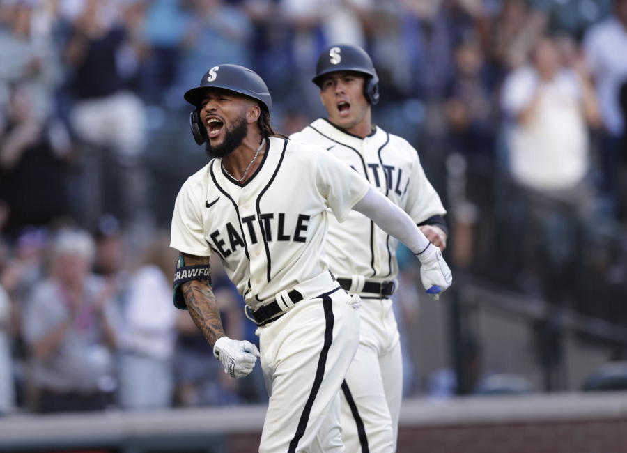 Crawford's slam, 10th-inning run lifts Mariners past Rays - The