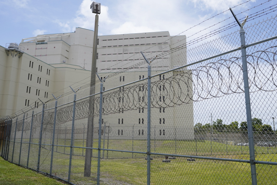 The Palm Beach County Main Detention Center on Friday, June 4, 2021, in West Palm Beach, Fla. By the middle of 2020, the number of people in jails nationwide was at its lowest point in more than two decades, according to a new report by the Vera Institute of Justice, whose researchers collected population numbers from about half of the nation's 3,300 jails to make national estimates. But the numbers have begun creeping back up again as courts are back in session and the world begins returning to a modified version of normal. It's worrying criminal justice reformers who argue that the past year proved there is no need to keep so many people locked up in the U.S.