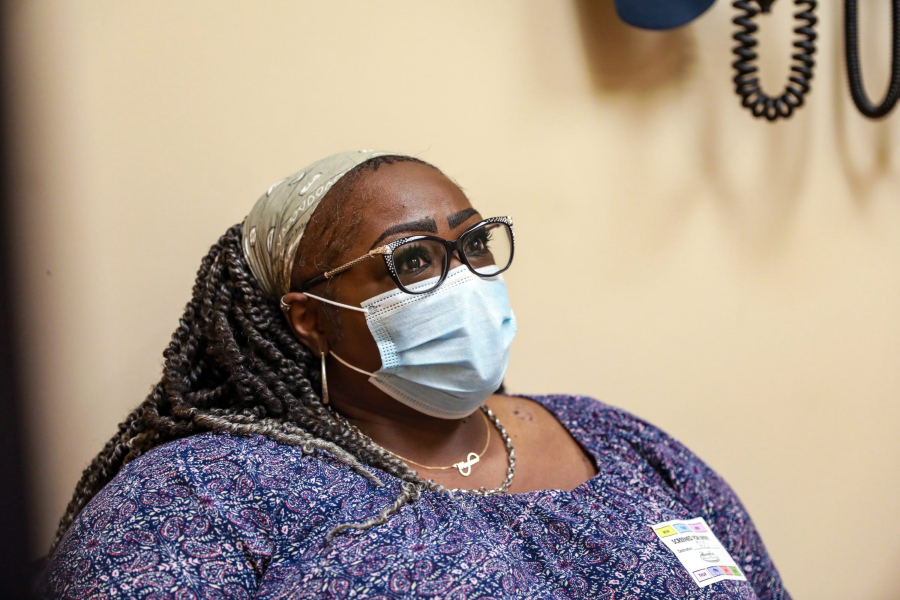 Miriam Dinkins, 60, of Lincoln Park is a patient of Dr.
