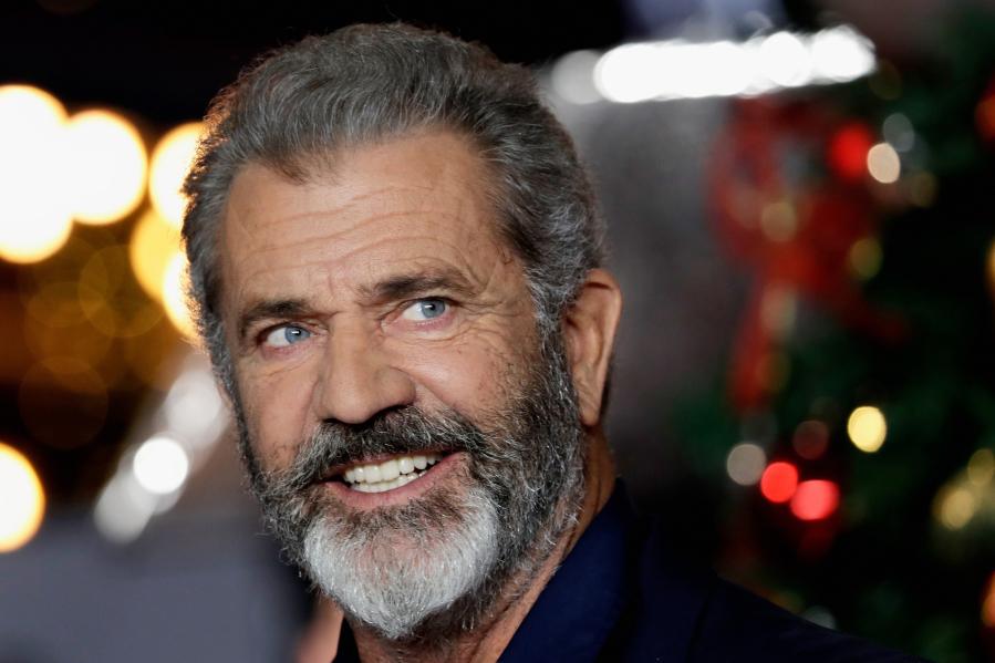 Actor Mel Gibson arrives at the U.K. premiere of "Daddy's Home 2" at Vue West End on Nov. 16, 2017, in London.