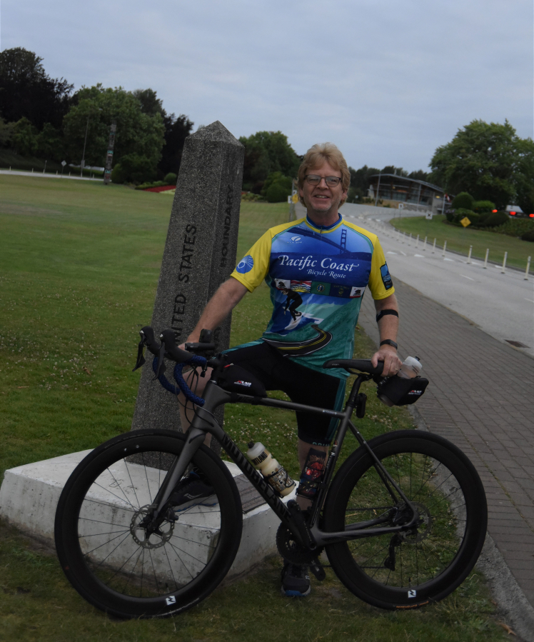CLARK COUNTY: Vancouver resident and Rotarian Terry Toland set off on a 1,300 bike ride called the Border to Bay Benefit Ride to raise awareness and money for Martha's Pantry.