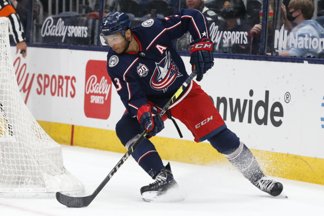 Former Portland Winterhawks standout Seth Jones has been traded from the Columbus Blue Jackets to the Chicago Blackhawks, according to a person with knowledge of the move. The person spoke to The Associated Press on condition of anonymity Friday, July 23, because the trade had been agreed to but the call not completed yet.