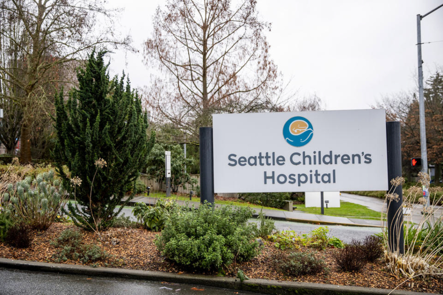 Seattle Children???s Hospital on Jan. 8, 2021. The hospital is said to suppress voices of color by Dr. Ben Danielson, who has been the medical director of the Odessa Brown Children's Clinic for 20 years.