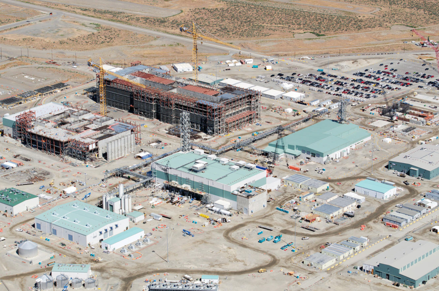 The Hanford Vit Plant covers 65 acres with four nuclear facilities in southeastern Washington state.