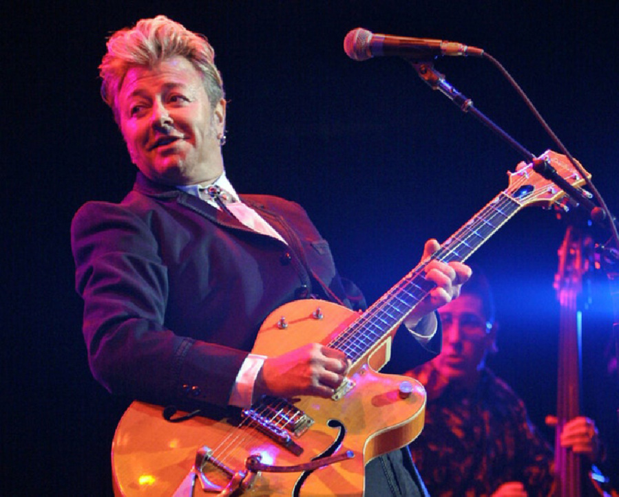 The pandemic forced Twin Cities guitar star Brian Setzer to hit pause -- and then hit record.