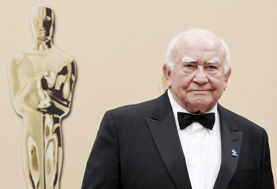 FILE - In this March 7, 2010, file photo, actor Ed Asner arrives during the 82nd Academy Awards in the Hollywood section of Los Angeles. Asner, the blustery but lovable Lou Grant in two successful television series, has died. He was 91. Asner's representative confirmed the death in an email Sunday, Aug. 29, 2021, to The Associated Press.