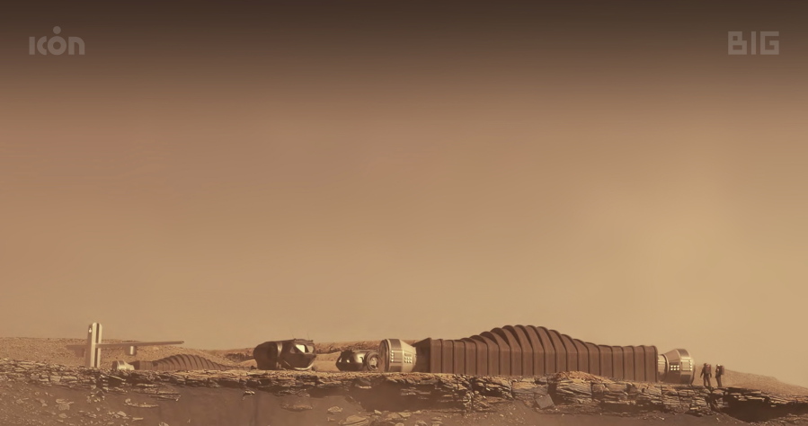 A proposal for the Mars Dune Alpha habitat on Mars.