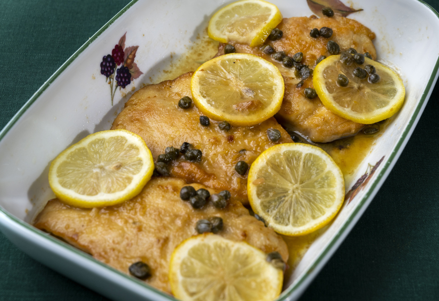 Chicken Piccata (Photos by Colter Peterson/St.