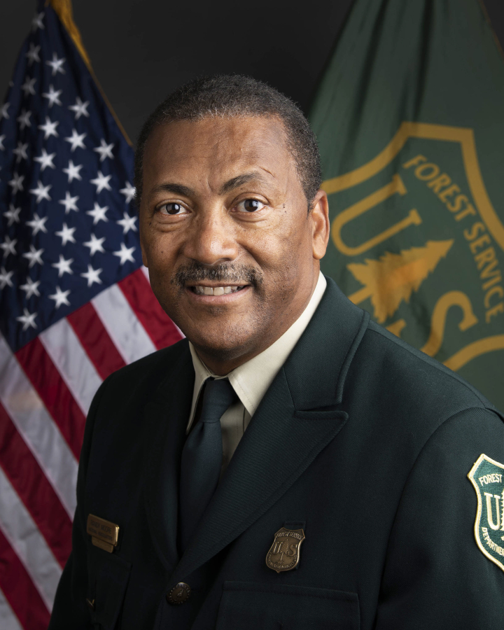 United States Department of Agriculture Forest Service Chief Randy Moore on August 25, 2021.