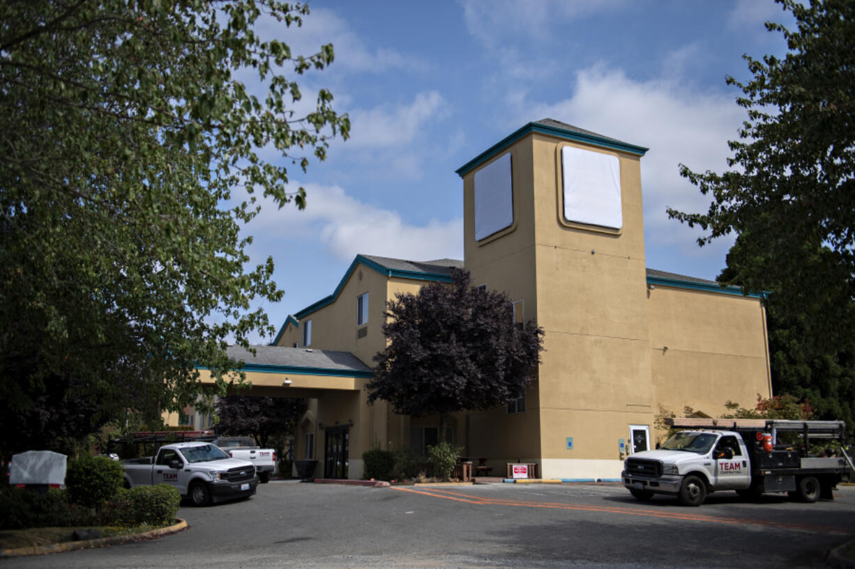 On Tuesday, the Washington State Department of Commerce announced a $5.1 million grant given to the Vancouver Housing Authority to cover the cost of purchasing Bertha's Place, a former hotel near Vancouver Mall that will become a homeless shelter.