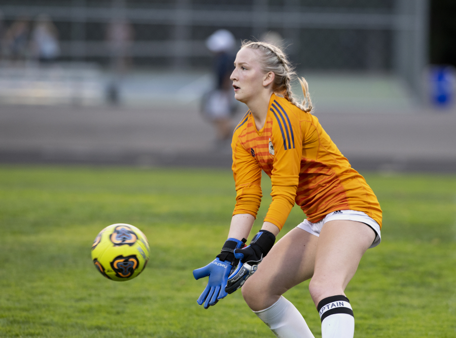 Hockinson goalkeeper Amanda Jeschke helped the Hawks to an unbeaten season last spring in which they did not allow a goal.