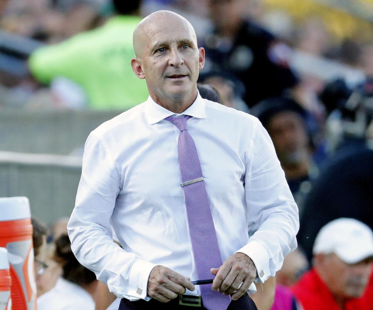 North Carolina Courage head coach Paul Riley was fired, effective immediately, after allegations of sexual harassment and misconduct. The allegations were first reported by The Athletic in a story Thursday, Sept. 30, 2021, that detailed misconduct stretching back more than a decade, including his time as head coach of the Portland Thorns.