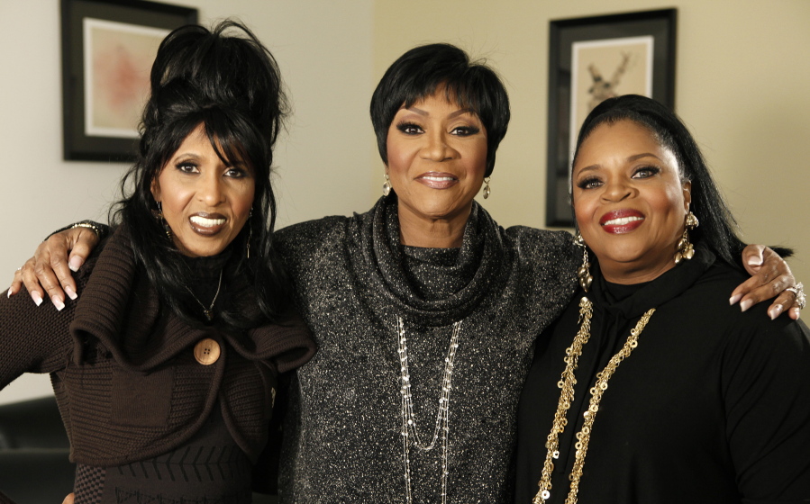 Nona Hendryx, from left, Patti LaBelle and Sarah Dash, of the group Labelle, are seen Jan. 29, 2009, in Los Angeles. Dash, who co-founded the all-female singing group, best known for their raucous 1974 hit "Lady Marmalade," has died. She was 76.