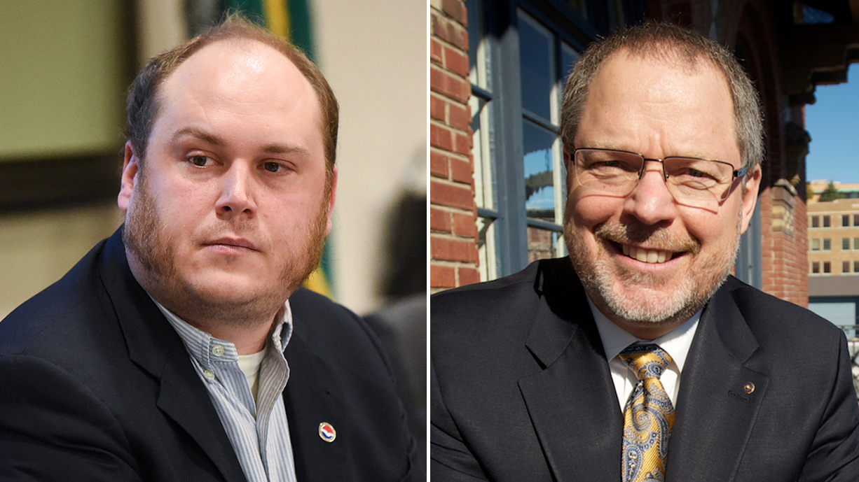 Eric LaBrant and Greg Seifert are running for Port of Vancouver commissioner.